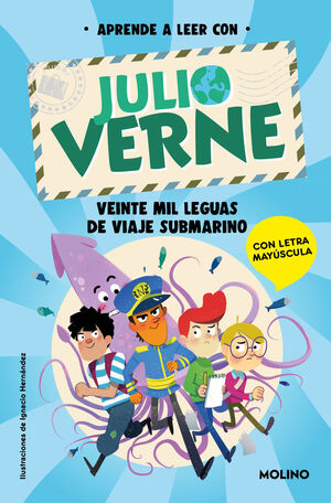 APRENDE A LEER CON JULIO VERNE 3 - VEINTE MIL LEGUAS DE VIAJE SUB